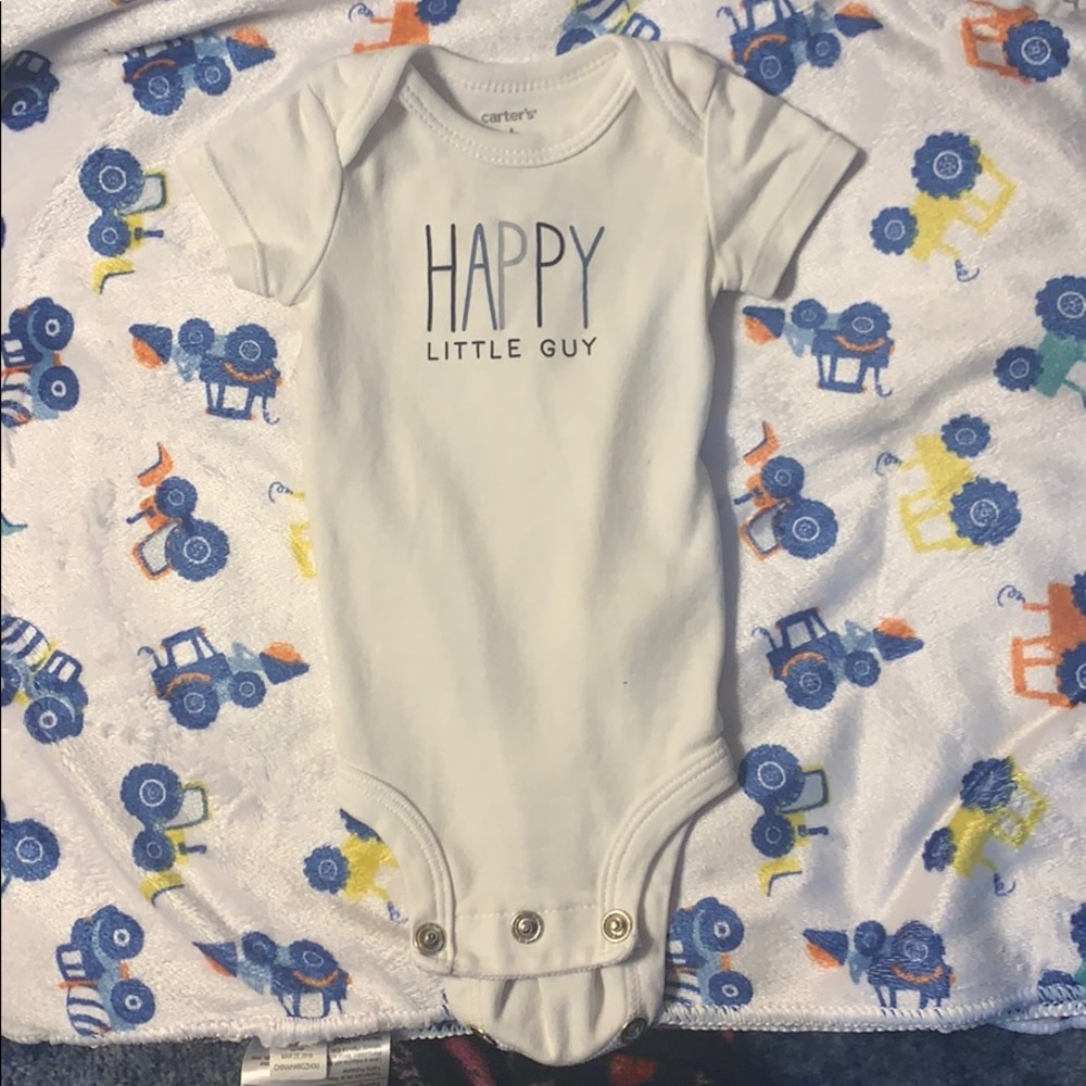 Newborn ‘Happy Little Guy’ Onesie